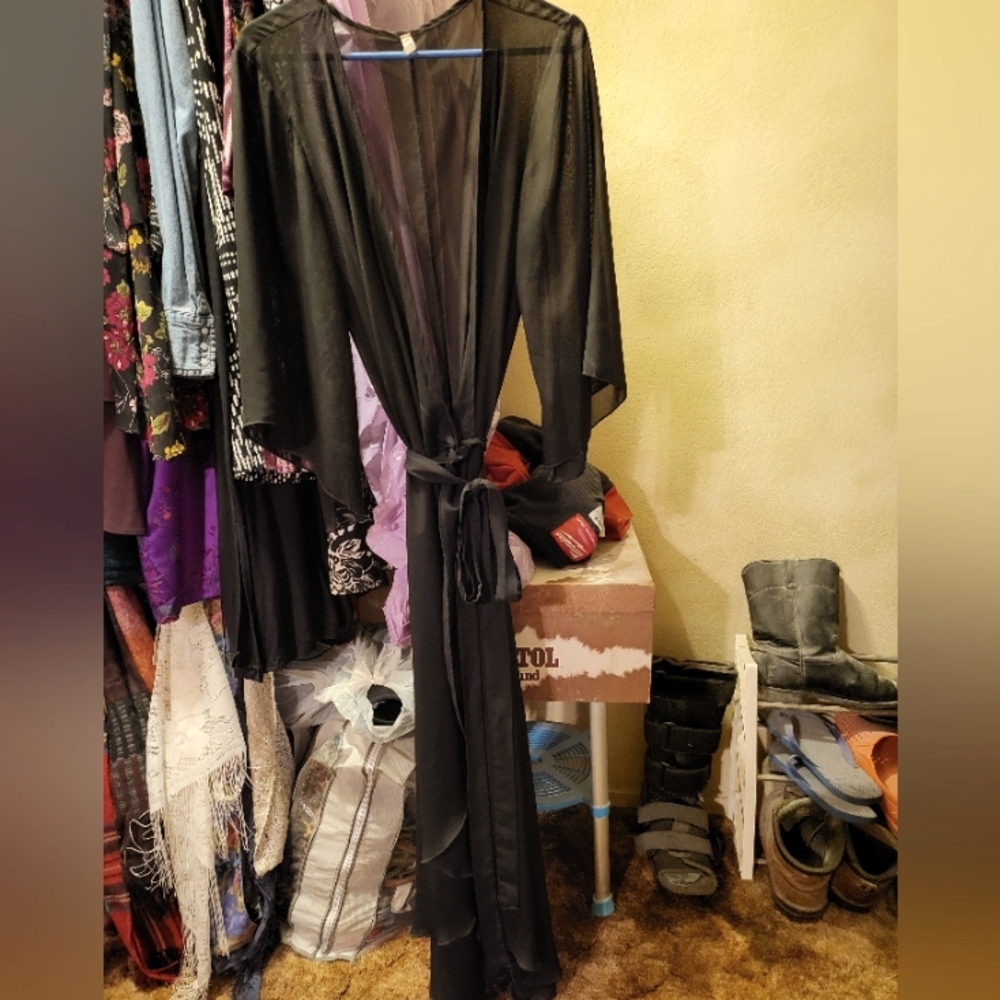 Sheer robe